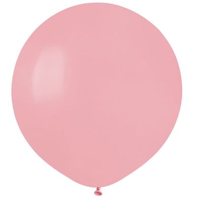 Латексный шар Gemar 19" Пастель Розовый Матовый (Baby Pink) #73 (1 шт)