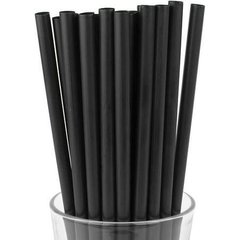 Трубочки для коктейлей в инд. BUBBLE TEA 10 шт (210х10 мм)