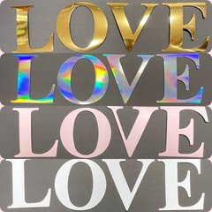 Наклейка LOVE (60x15)