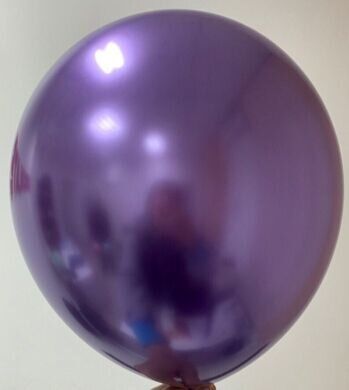 Латексна кулька Китай 12″ Хром Фіолетовий (50 шт)