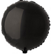 Фольгированный шар Flexmetal 18″ Круг Черный - 1