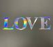 Наклейка LOVE (60x15) - 4