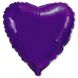 Фольгированный шар Flexmetal 32″ Сердце Фиолетовый - 2