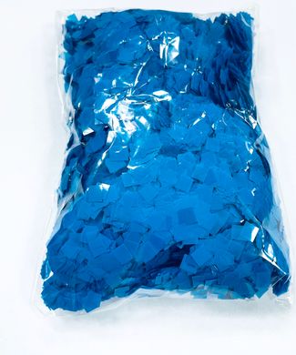 Конфетти Квадратик 5х5 мм Синий (50 г)