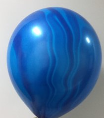 Латексна кулька Latex Occidental 12″ Мармуровий stuffed Сапфір (19 шт)