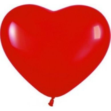Латексна кулька Gemar 17″ Серце Червоне #42 (1 шт)