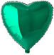 Фольгована кулька Flexmetal 32″ Серце Зелений - 1
