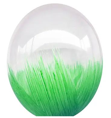 Латексный шар Belbal 12" Браш Зеленый (1 шт)