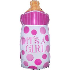 Фольгована кулька Велика фігура пляшечка для дівчинки (Китай)