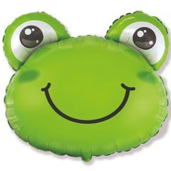 Фольгована кулька Flexmetal Міні фігура голова жабеня