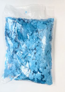 Конфетті Квадрат 5х5 мм Блакитний (50 г)