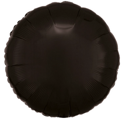 Фольгированный шар Anagram 18” Круг Черный