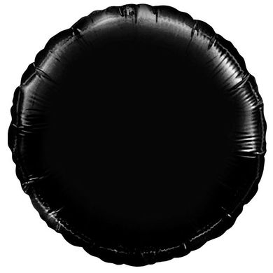 Фольгированный шар Anagram 18” Круг Черный