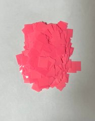 Конфетти Квадратик 8 мм Теплый Розовый (50 г)