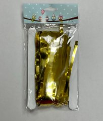 Штора из фольги золото (1.2м х 2м)