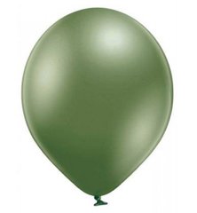 Латексный шарик Belbal 12" В105/608 Хром Зеленый лайм / Glossy Lime Green (50 шт)