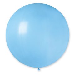 Латексный шар Gemar 31” Пастель Светло-Голубой #09 (1 шт)