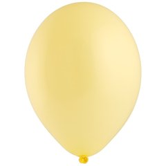 Латексна кулька Belbal 12" В105/450 Пастель Лимонний Жовтий Макарун (100 шт)