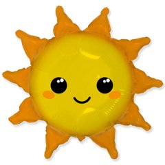 Фольгированный шар Flexmetal Большая фигура Солнце