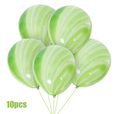 Латексна кулька Китай 12” Агат Зелений (100 шт)