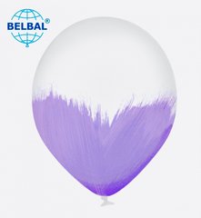 Латексна кулька Belbal 12" Браш Лавандовий (1 шт)