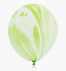 Латексна кулька Китай 12” Агат Зелений (10 шт)