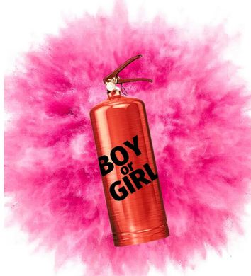 Огнетушитель для гендерной вечеринки, розовый, XXXL (3кг)