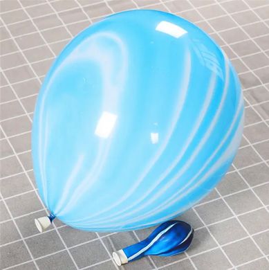 Латексна кулька Китай 12” Агат Синій (1 шт)