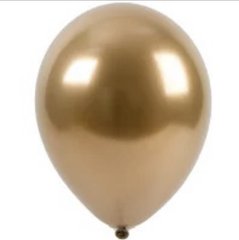 Латексна кулька Китай 5” Хром золото (100шт)