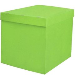 Коробка Сюрприз 70х70х70 см Зелена (1 шт)