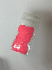 Конфетті Кружочок 12 мм Теплий Рожевий (50 г)