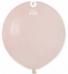 Латексна кулька Gemar 19” Пастель Shell #100 (1 шт)