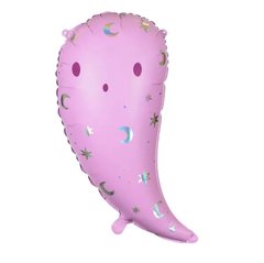 Фольгована кулька PartyDeco Велика фігура приведення рожеве (70см)