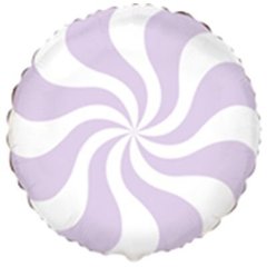 Фольгована кулька Flexmetal 18" цукерка пастель лиловая lilac
