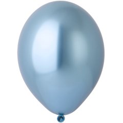 Латексный шар Belbal 12" В105/605 Хром Синий / Glossy Blue (50 шт)