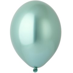 Латексна кулька Belbal 12" В105/603 Хром Зелений / Glossy Green (50 шт)
