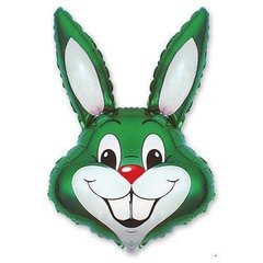 Фольгированный шар Flexmetal Мини фигура кролик зеленый
