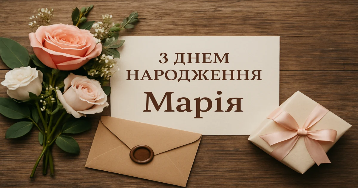 З днем народження Марія: 34 побажання у віршах і прозі
