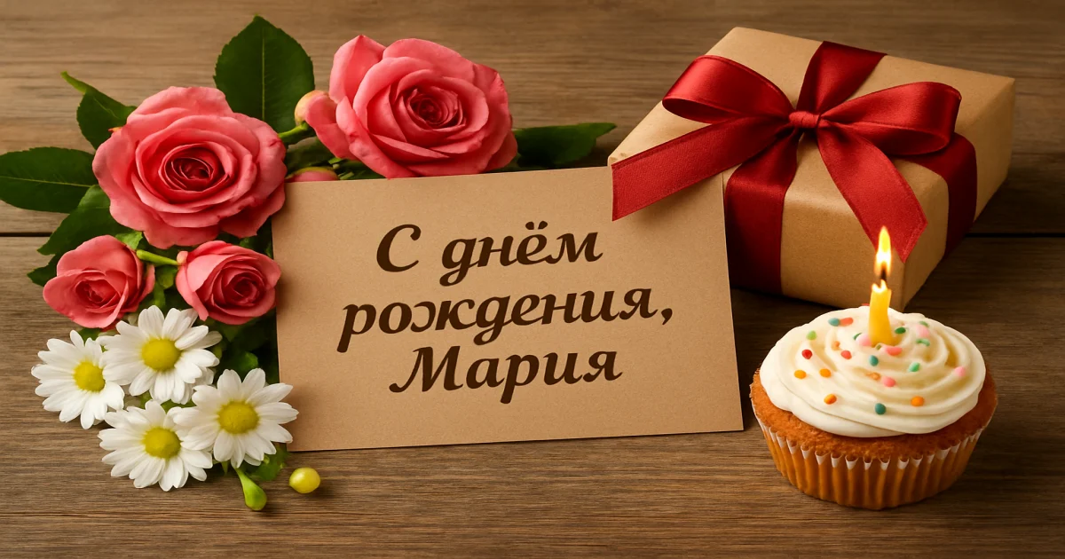 С днем рождения Мария: 34 пожелания в стихах и прозе