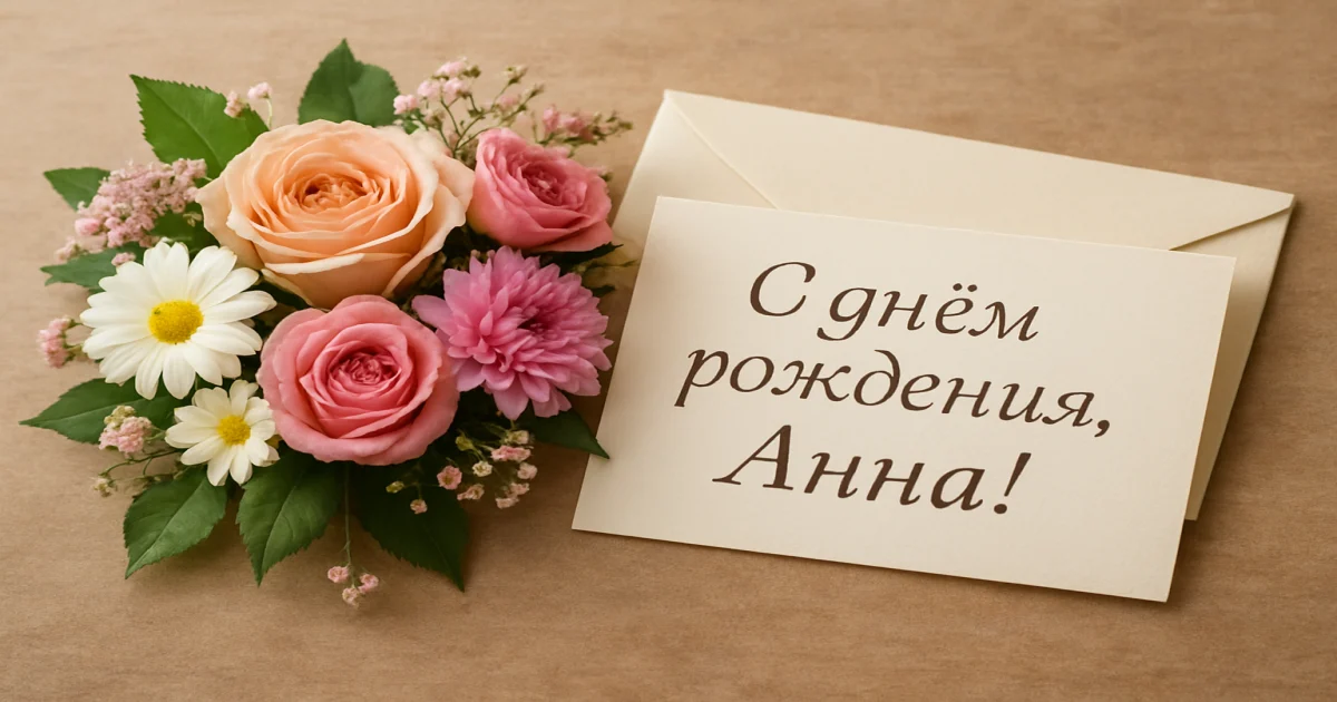 С днём рождения, Анна: 36 тёплых пожеланий для любого возраста