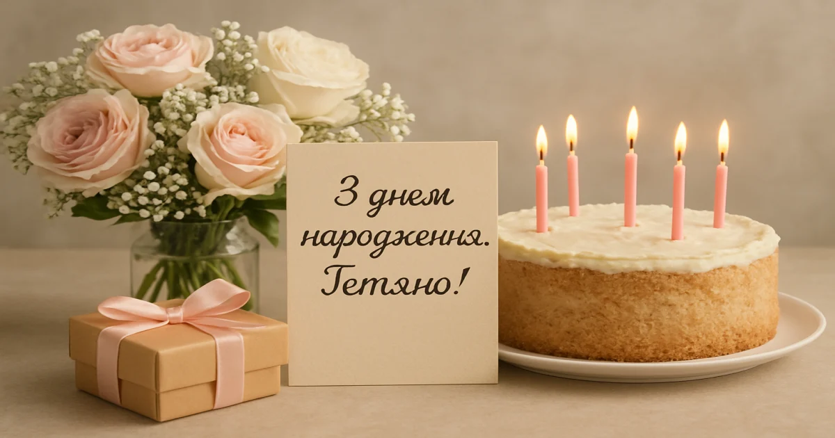 З днем народження Тетяна: 31 побажання ніжні та душевні