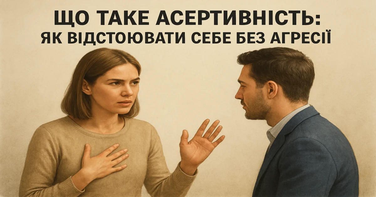 Що таке асертивність: як відстоювати себе без агресії