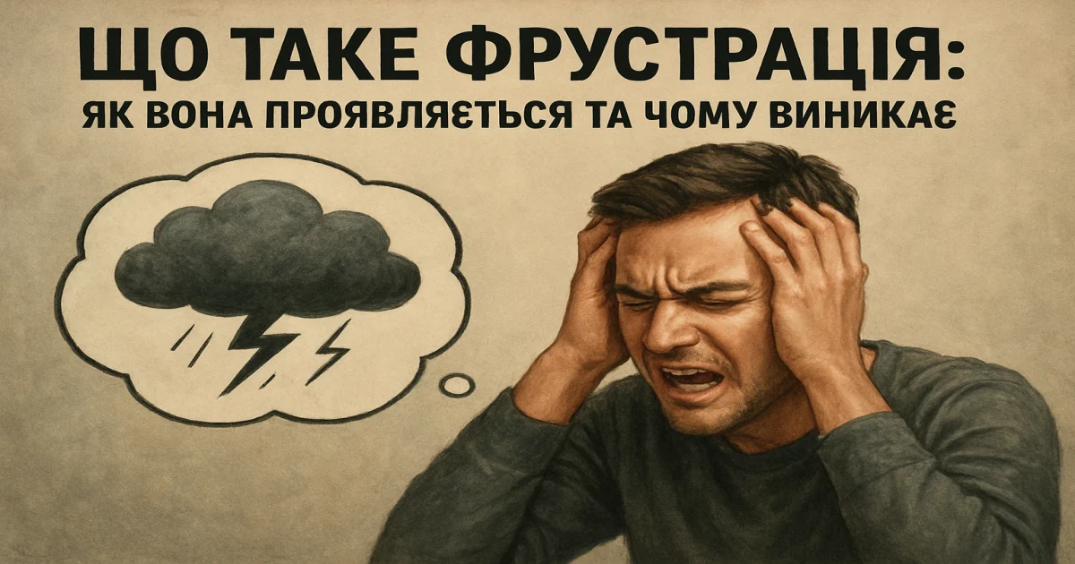 Що таке фрустрація: як вона проявляється та чому виникає