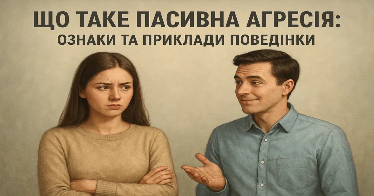 Що таке пасивна агресія: ознаки та приклади поведінки