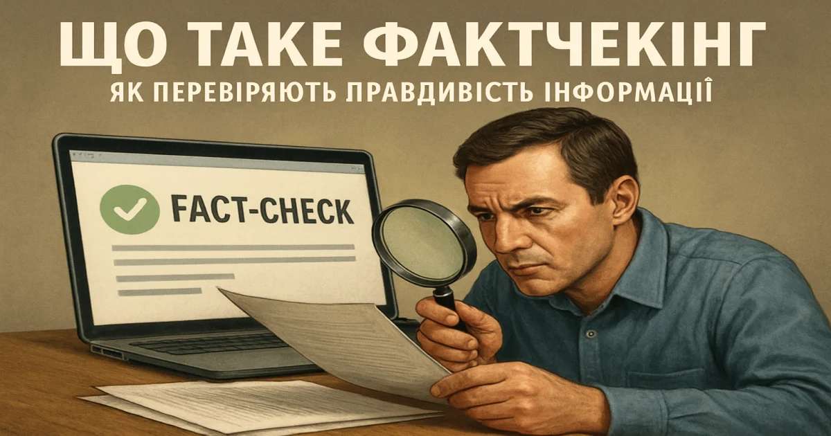 Що таке фактчекінг: як перевіряють правдивість інформації