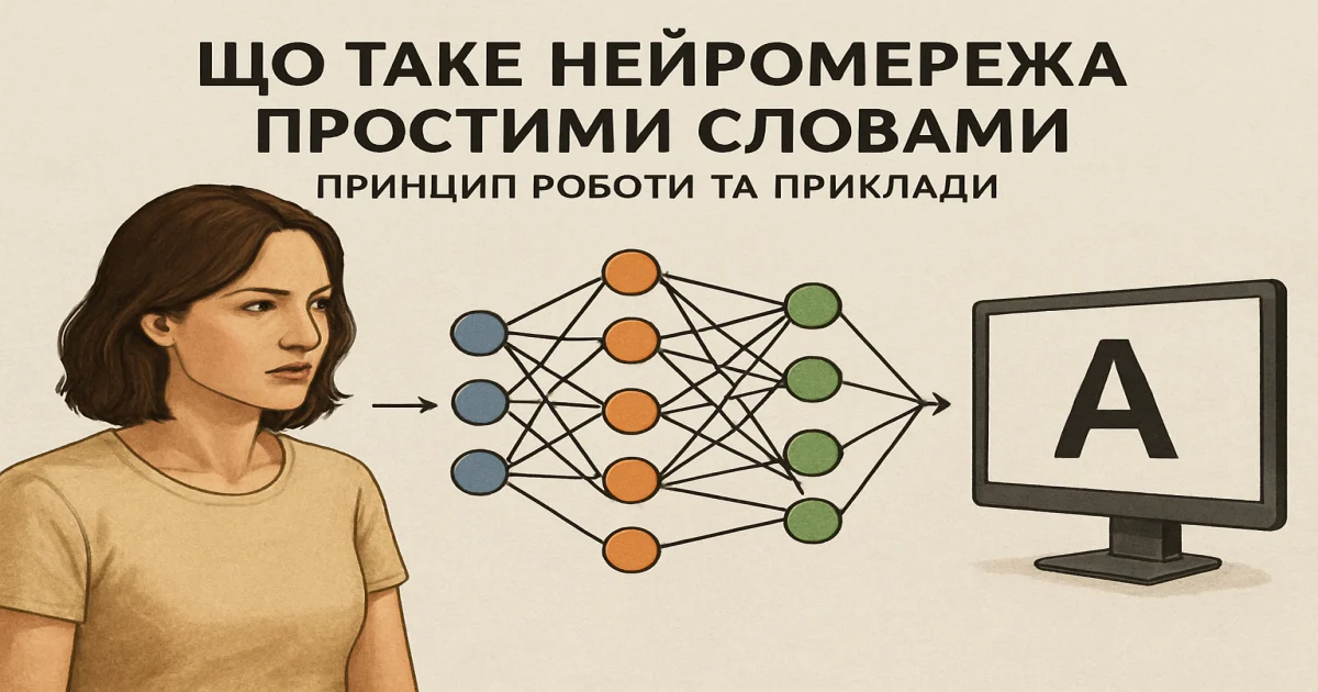 Що таке нейромережа простими словами: принцип роботи та приклади