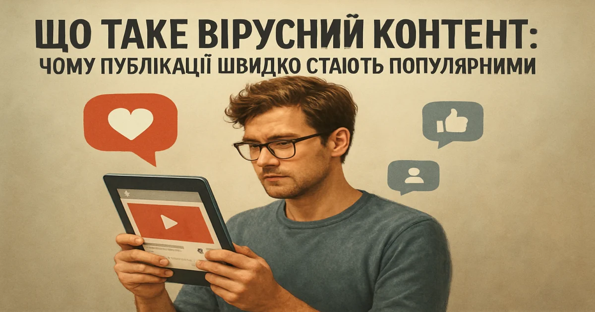 Що таке вірусний контент: чому публікації швидко стають популярними